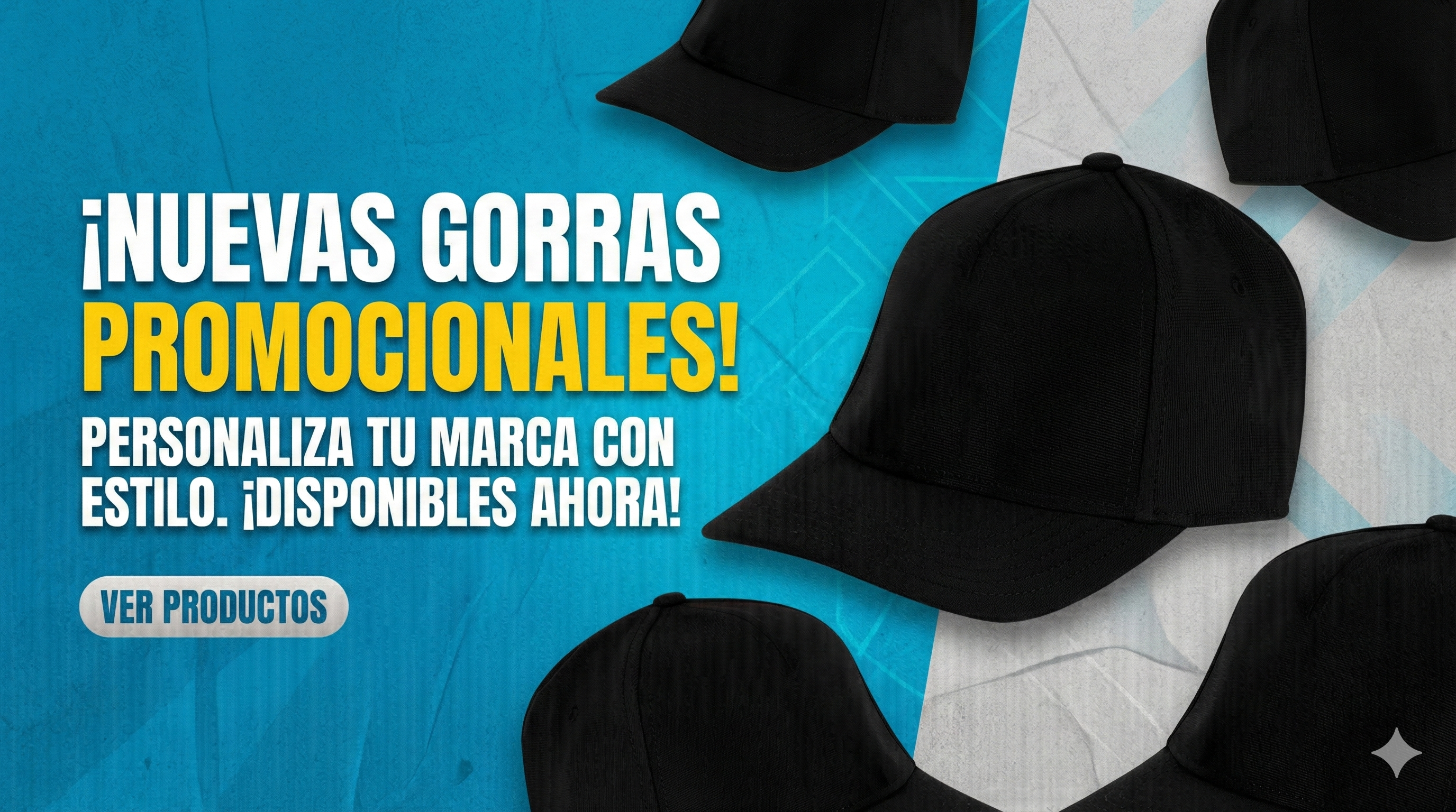 ¡Nuevas Gorras Promocionales!